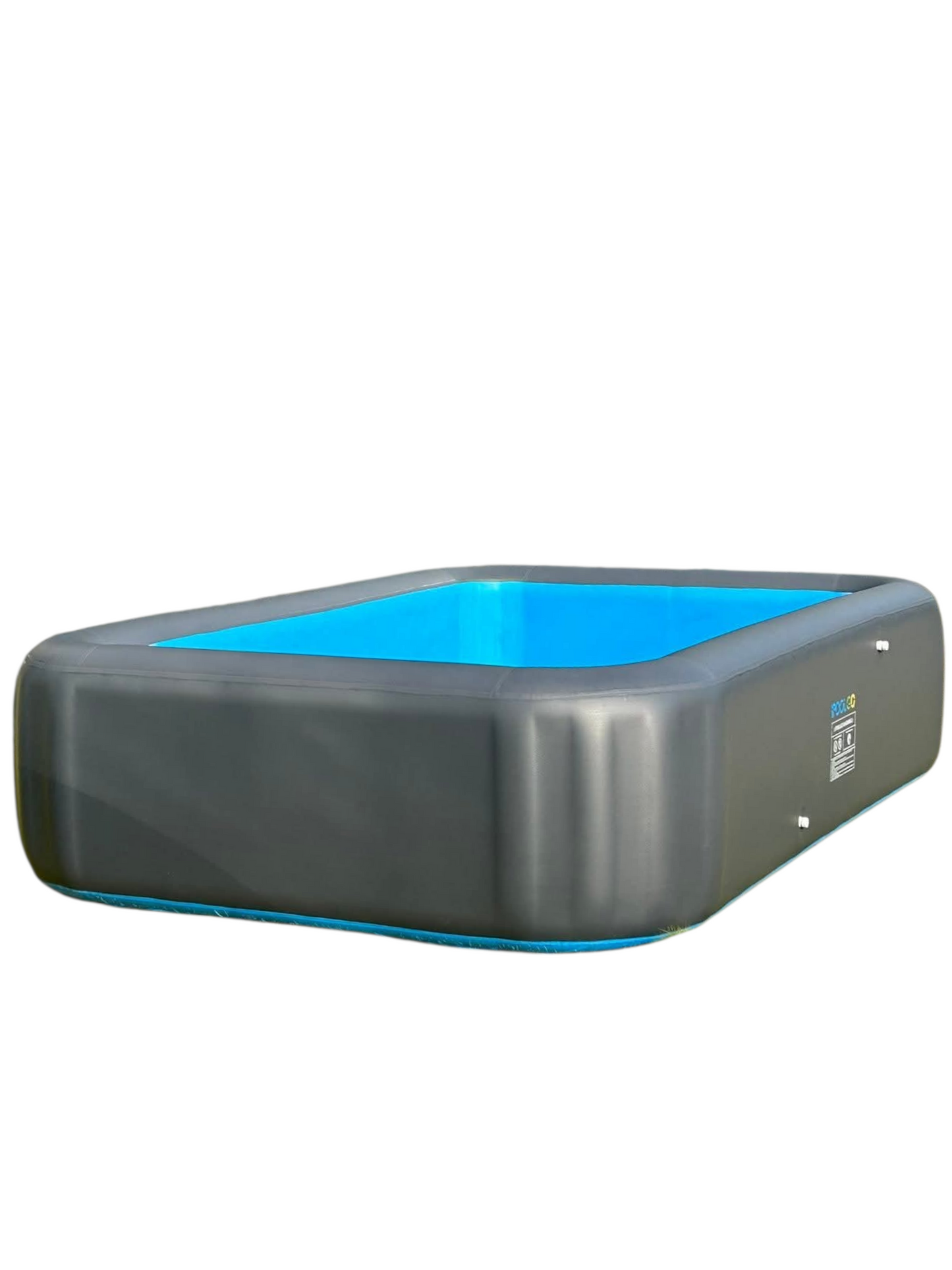 Piscina gonfiabile rettangolare autoportante IPoolGo 4x3x1.5 metri.