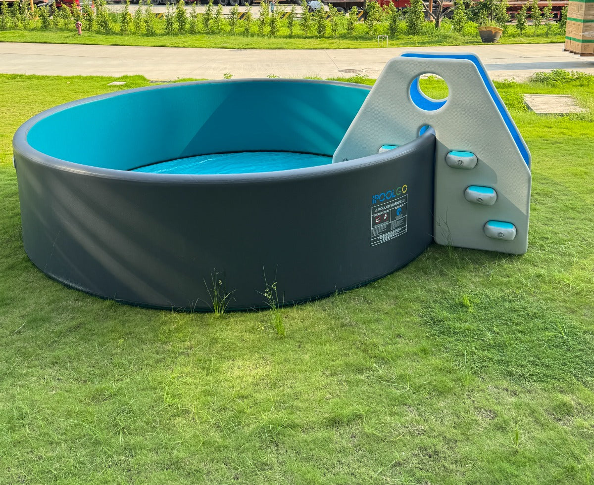 Piscina gonfiabile rotonda IPoolGo 3.7m diametro 1.2m altezza, Prezzo 1699€ IVA inclusa. PREORDINE (acconto30%).