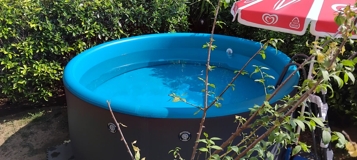 Kit Piscina gonfiabile rotonda iPoolGo 4m diametro 1.5m altezza, Compressore, pompa a sabbia. PREZZO 2399(Acconto 30%)