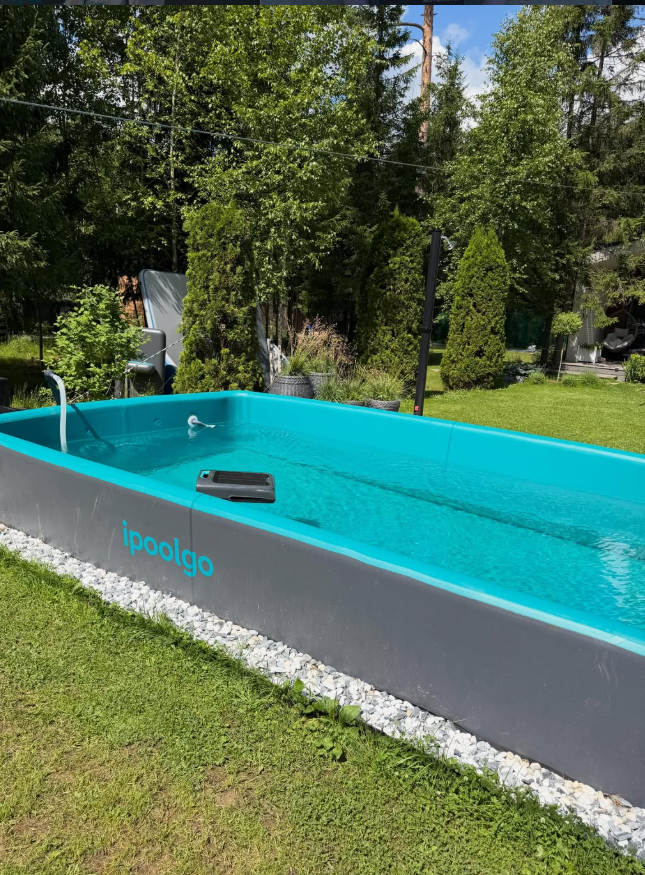 Piscina  Gonfiabile Rettangolare Semi-Interrata 6x3x1.5 metri, spessore 15 cm.
